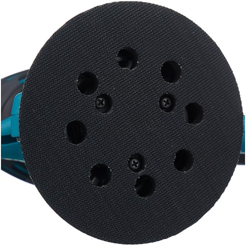 Шлифовальная машина Makita BO5041 ЭШМ,{300Вт,ф125мм,4000-12000об\м,ампл-2.8мм,1.4кг,кор,п\сборник,доп.рукоятка}